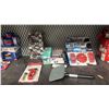 Image 1 : ASSORTED ITEMS INCLUDING; NIGHRIDER LEDS WORK LIGHTS, MASTER MICROTORCH, LED FLARE LIGHTS & MORE
