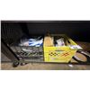 Image 2 : SHELF OF ASSORTED ITEMS INCLUDING; WORK GLOVES, AUTOMOTIVE PARTS, HIGH ADHESIVE HEAT SHRINK TUBING