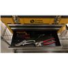 Image 3 : TOOLBOX WITH ASSORTED CONTENTS INCLUDING SCREWDRIVERS, WIRE STRIPPERS, WIRE CUTTER & MORE