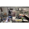 Image 2 : SHELF OF ASSORTED ITEMS INCLUDING; ELECTRIC THERMOSTAT, CAR AUDIO AMPLIFIER, REAR WINDOW WIPER &