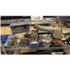 Image 2 : SHELF OF ASSORTED ITEMS INCLUDING; HEAVY DUTY MAG WHEEL IMPACT SOCKET SET, TRAILER COUPLER,