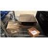 Image 4 : SHELF OF ASSORTED ITEMS INCLUDING; UTILITY TARP GROUND SHEET, HIGH POWER DIGITAL WIRING HARNESS,