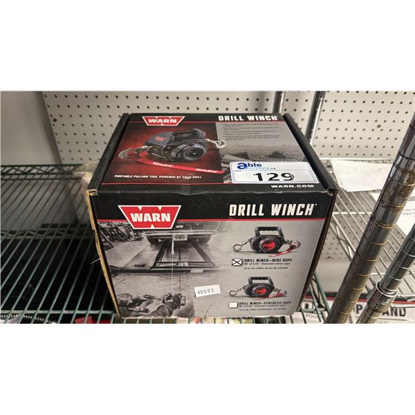 WARN DRILL WINCH
