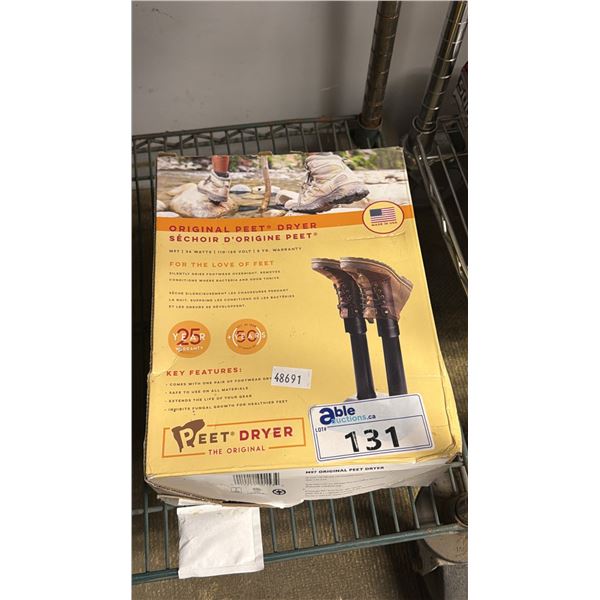 PEET DRYER BOOT/SHOE DRYER