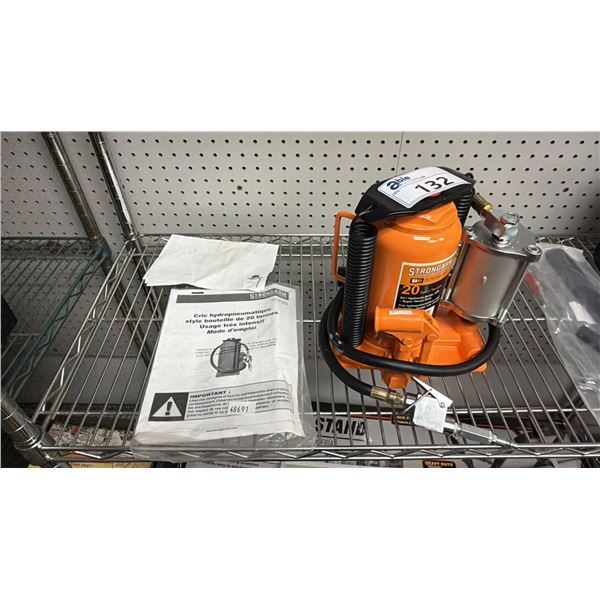 STRONGARM 20 TON SUPER HEAVY DUTY AIR/HYDRAULIC BOTTLE JACK