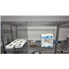 Image 1 : SHELF OF ASSORTED ITEMS INCLUDING; GPI FUEL METER, BOSCH CLEAR ADVANTAGE 28 WINDSHIELD WIPERS &