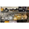 Image 1 : SHELF OF ASSORTED ITEMS INCLUDING; T-BOLT CLAMPS, ADJUSTABLE LATCHES & MORE