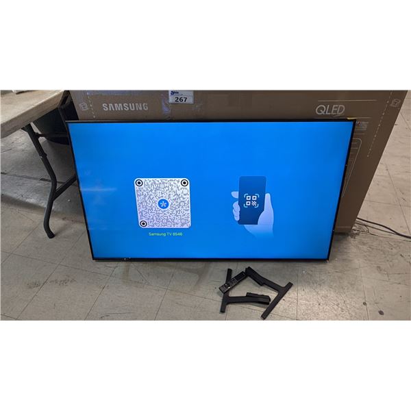 SAMSUNG 55" QLED Q7F 4K VISION AI SMART TV WITH REMOTE & BOX *HORIZONTAL DEAD PIXEL LINE STAND MAY