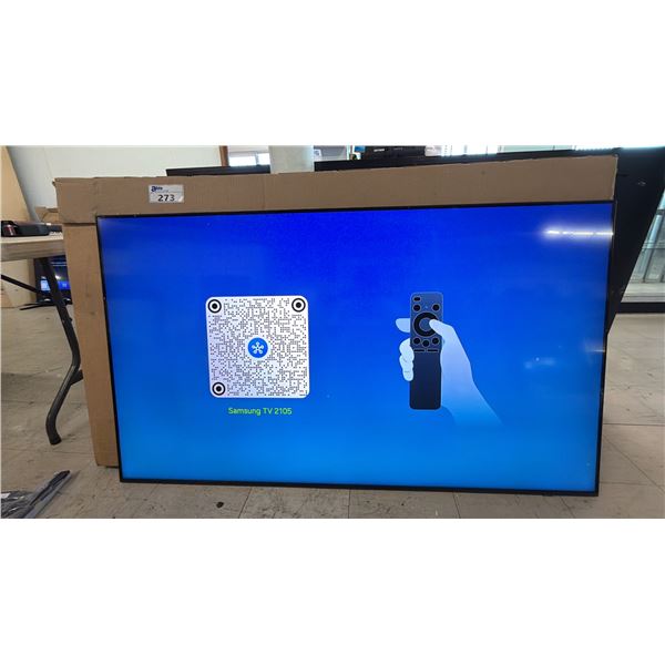 SAMSUNG 65" QLED 4K SMART TV WITH REMOTE & BOX *STAND MAY NOT MATCH*