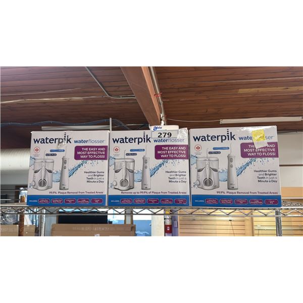 (3) WATERPICK WATER FLOSSER SET