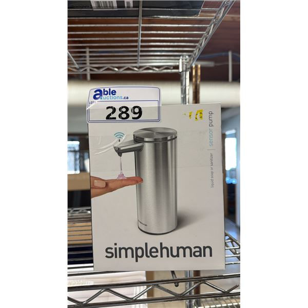 (2) SIMPLEHUMAN LIQUID SOAP SENSOR PUMP