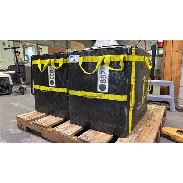 2 LARGE STORAGE BAGS