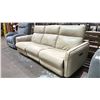Image 1 : LEATHER ELECTRIC RECLINING SOFA (NO POWER CORD, UNKNOWN WORKING CONDITION)