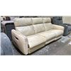 Image 3 : LEATHER ELECTRIC RECLINING SOFA (NO POWER CORD, UNKNOWN WORKING CONDITION)