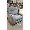 Image 1 : *TESTED WORKING* SEALY FABRIC ELECTRIC RECLINER WITH REMOTE & POWER CORD