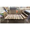 Image 2 : SUNBRELLA METAL PATIO SOFA WITH A PATIO LOUNGER CUSHION