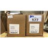 Image 1 : 2 CASES OF UVEX BY HONEYWELL XC BLACK SAFETY GLASSES