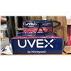 Image 2 : 2 CASES OF UVEX BY HONEYWELL XC BLACK SAFETY GLASSES