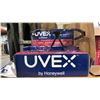 Image 2 : 2 CASES OF UVEX BY HONEYWELL XC BLACK SAFETY GLASSES