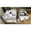 Image 1 : (4) 3M UTILITY CLOTH ROLL 314D & (1) BOX OF 3M PARTICULAR RESPIRATOR N95 MASKS