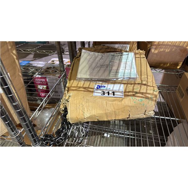 *NEW WESTWARD 3 TON CHAIN HOIST