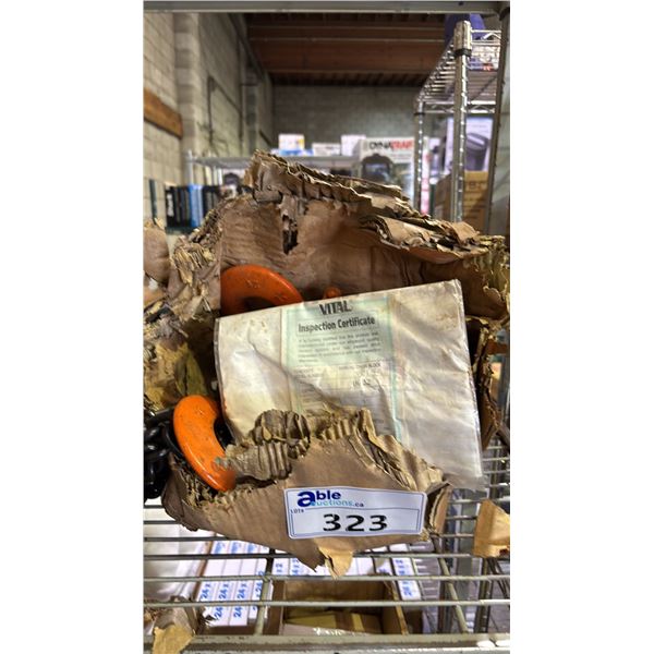 *NEW* WESTWARD 2 TON CHAIN HOIST