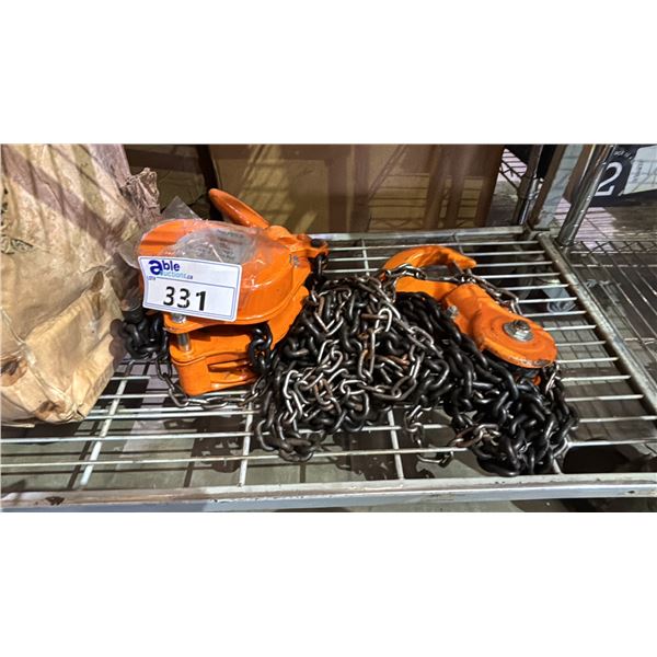 *NEW* WESTWARD 3 TON CHAIN HOIST