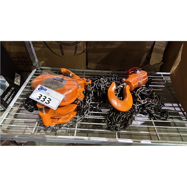*NEW* WESTWARD 3 TON CHAIN HOIST