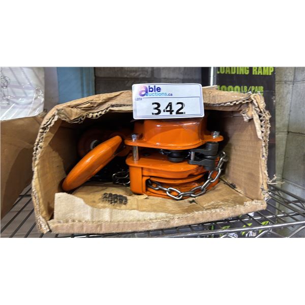 *NEW* WESTWARD 3 TON CHAIN HOIST
