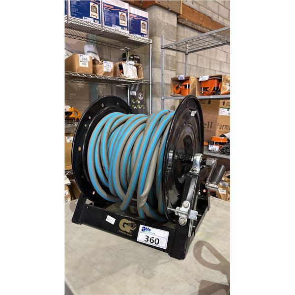 GENERAL PUMP HEAVY DUTY HOSE REEL WITH HOSE