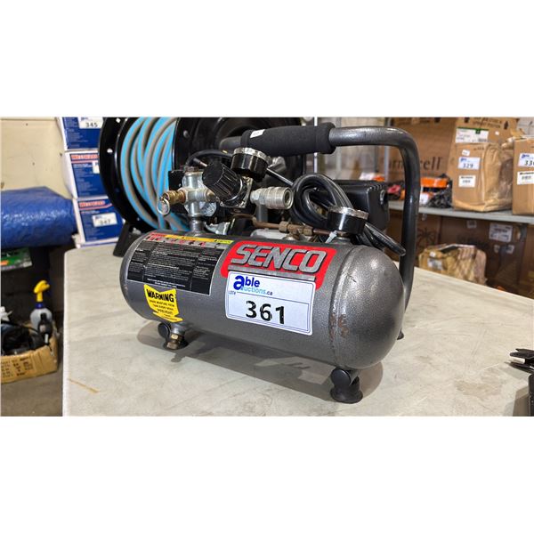 SENCO 1/2 HP AIR COMPRESSOR 1 GALLON, 125 PSI