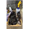 Image 2 : ASSORTED ITEMS INCLUDING; 5 GALLON PAILS, WASTE BIN, TARP, GARBAGE BAGS & MORE