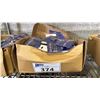 Image 1 : BOX OF ASSORTED *NEW* ITEMS INCLUDING; WESTWARD19" TELESCOPIC MAGNETIC PICK-UP TOOL, HEX 7/32" BITS,