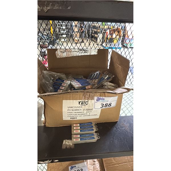 *NEW* BOX OF ASSORTED TDC HSS STRAIGHT FLUTE TAPS