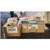 Image 1 : *NEW* BOX OF ASSORTED TDC HSS STRAIGHT FLUTE TAPS AND COPPER RING LUG TERMINALS 5/16 INCH