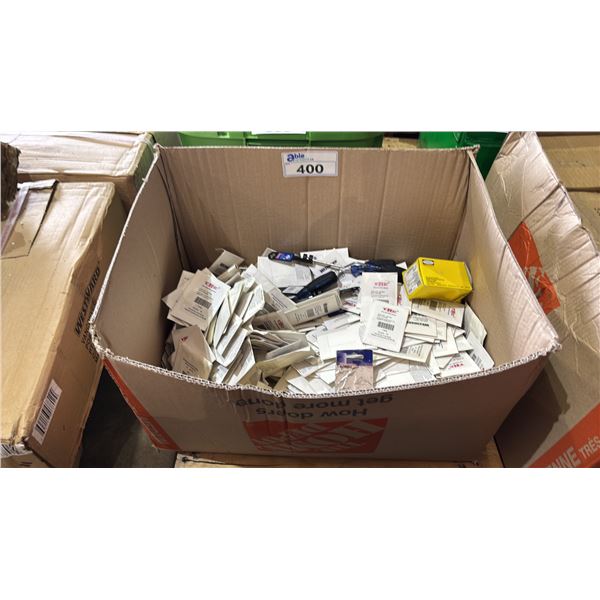 BOX OF ASSORTED  TDC AND WESTWARD JOBBER DRILLS AND MORE
