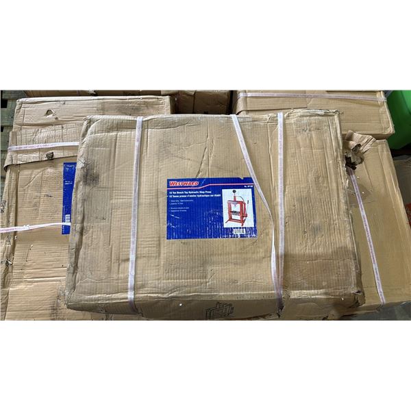 *NEW IN BOX* WESTWARD 10 TON BENCH TOP HYDRAULIC SHOP PRESS NO. SP10B