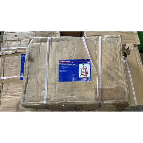*NEW IN BOX* WESTWARD 10 TON BENCH TOP HYDRAULIC SHOP PRESS NO. SP10B