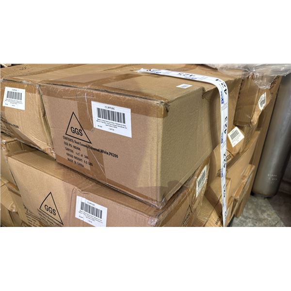 *NEW* BOX OF UNIVERSAL WHITE BOOT COVERS