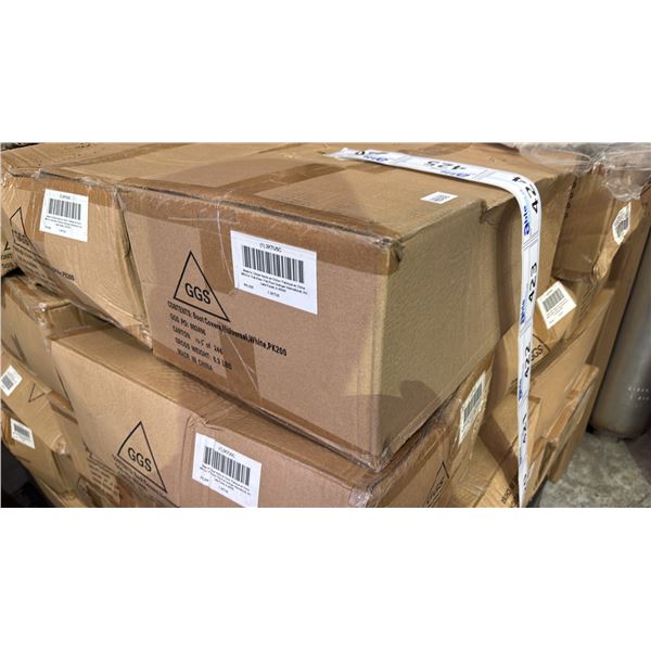 *NEW* BOX OF UNIVERSAL WHITE BOOT COVERS