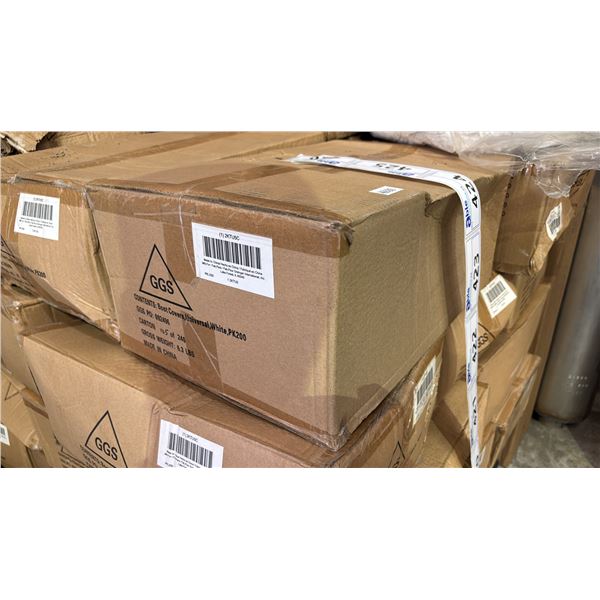 *NEW* BOX OF UNIVERSAL WHITE BOOT COVERS