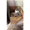 Image 3 : HEAVY DUTY EXHAUST MUFFLER AND BOX OF  FIBERGLASS PIPE INSULATION