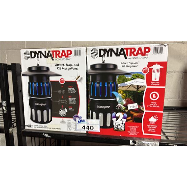 (2) DYNATRAP MOSQUITO TRAP (WORKING CONDITION UNKNOWN)