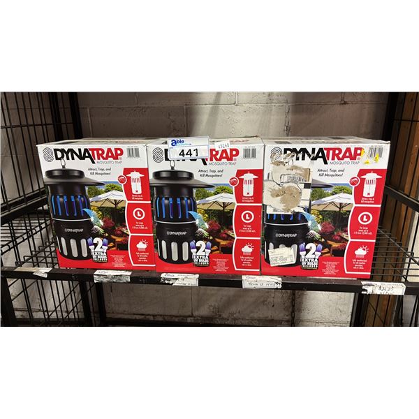 (3) DYNATRAP MOSQUITO TRAP (WORKING CONDITION UNKNOWN)