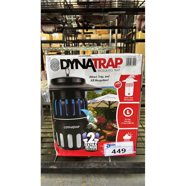 DYNATRAP MOSQUITO TRAP (WORKING CONDITION UNKNOWN)