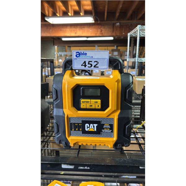 CAT 2500 AMP LITHIUM JUMP STARTER & AIR COMPRESSOR