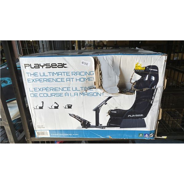 PLAYSEAT SIM RACING RIG *UNKNOWN CONDITION, MAY BE MISSING PARTS & PIECES*
