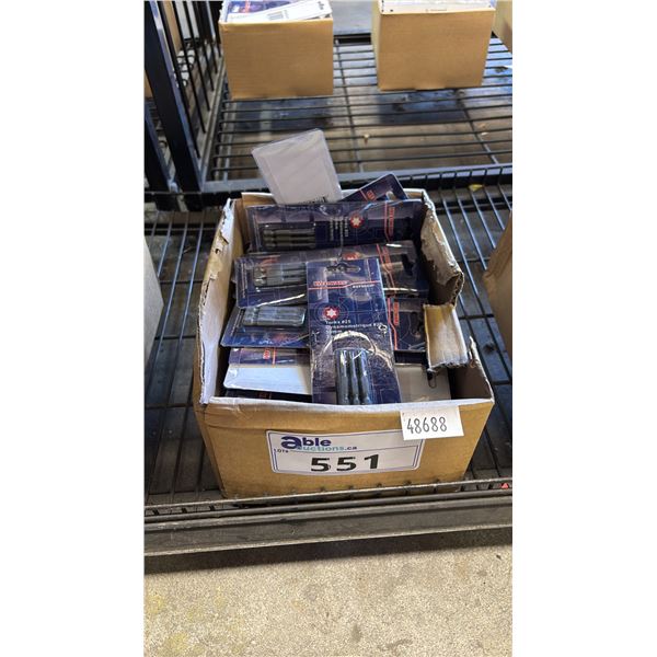 *NEW* BOX OF WESTWARD TORKS #25 BITS