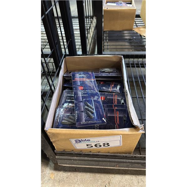 *NEW* BOX OF WESTWARD SLOTTED 1.0 X 5.5MM FLAT HEAD BITS