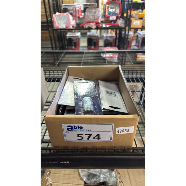 *NEW* BOX OF WESTWARD SLOTTED 1.0 X 5.5MM FLAT HEAD BITS